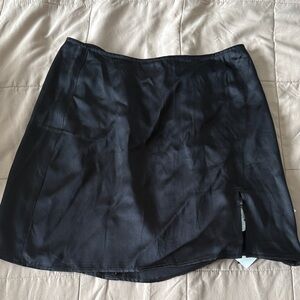 Reformation Silk Mini Skirt